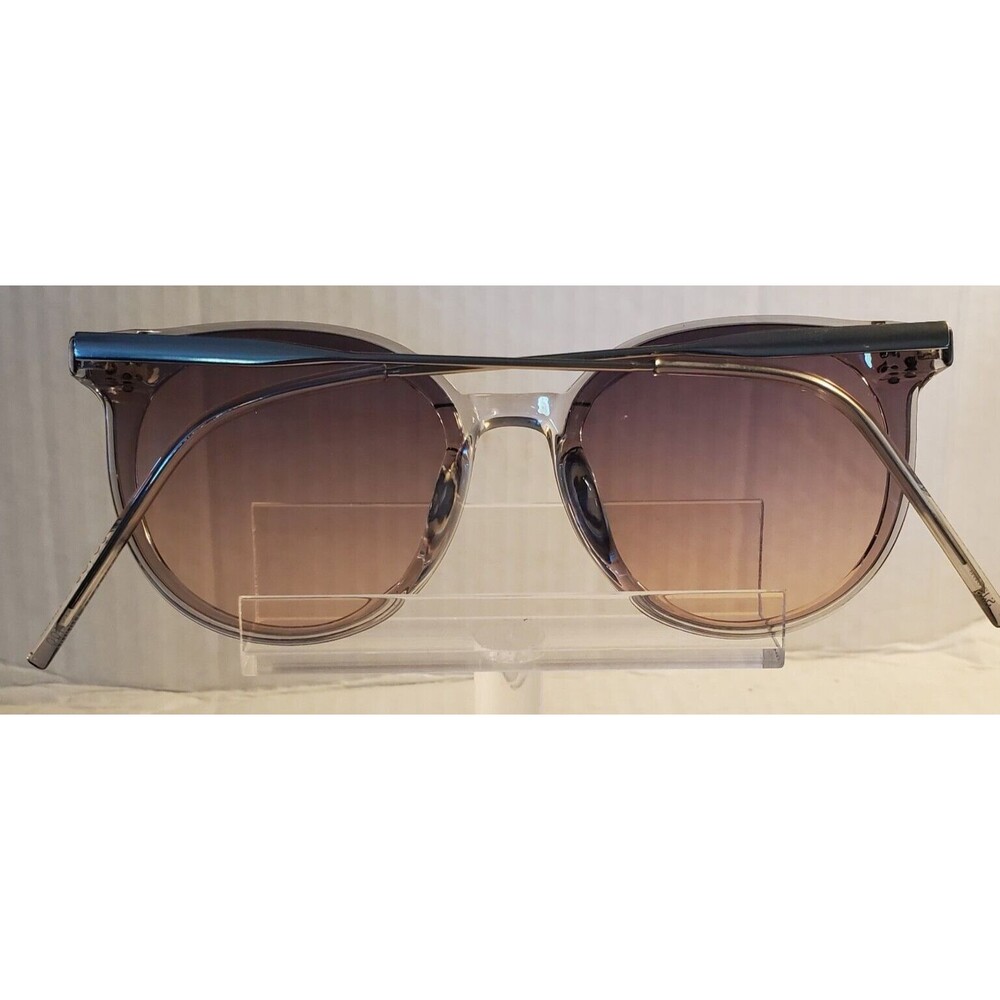Sojos SJ2068 Classic Gray Round Oversized Sunglasses UV400 Unisex - Picture 6 of 6